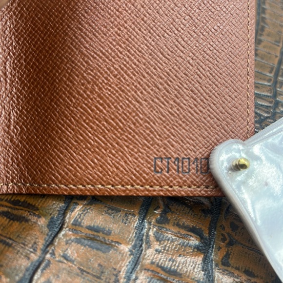 Vintage Louis Vuitton Unisex Monogram Canvas & Leather Accordion Card 💳 Holder - Picture 9 of 10